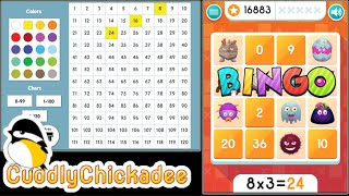 ABCya: Master Multiplication with Math Bingo & Number Chart!