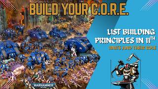 C.O.R.E List Building of 11th Edition- Warhammer 40k - Master Crafted