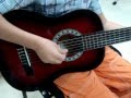 Solid rock music  dance guitar student