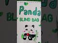 Last तक देखो 😱 Panda Blind Bag में बड़ा Surprise!”#diy #viralreels #shorts video #blindbag