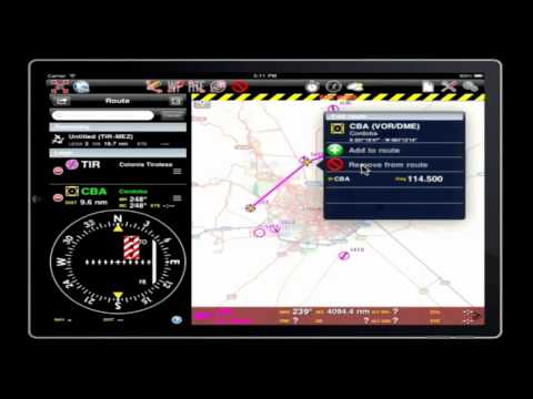 Air Navigation Pro - Create a route