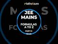 Quick Circle Formula Revision (JEE, NDA, CUET)