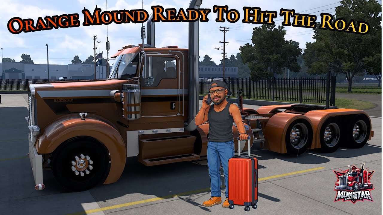 American Truck Simulator - Monday Haul In The W900 Kenworth