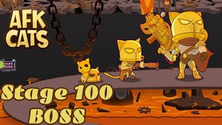 AFK Cats: Idle RPG Arena with Epic Battle Heroes | AFK Cats: LVL 100 Boss Fight screenshot 5