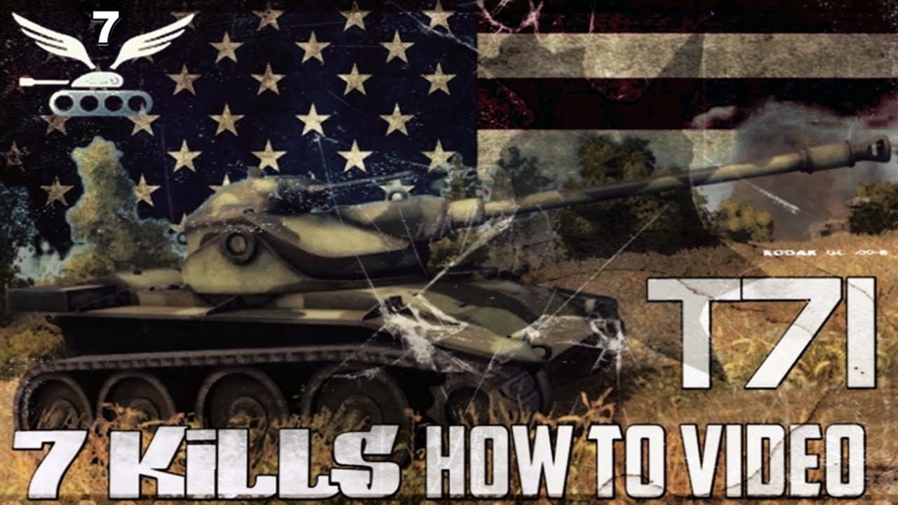 World Of Tanks: Gameplay T71 American Tank - How To Video - YouTube
