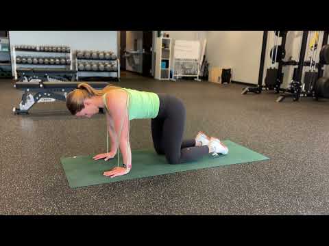 Table Top Banded Scap Push-up