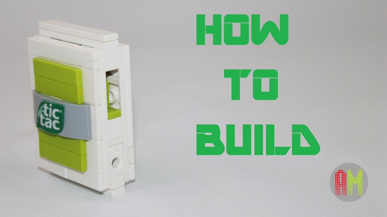 How To Build A LEGO Tic Tac Machine - YouTube
