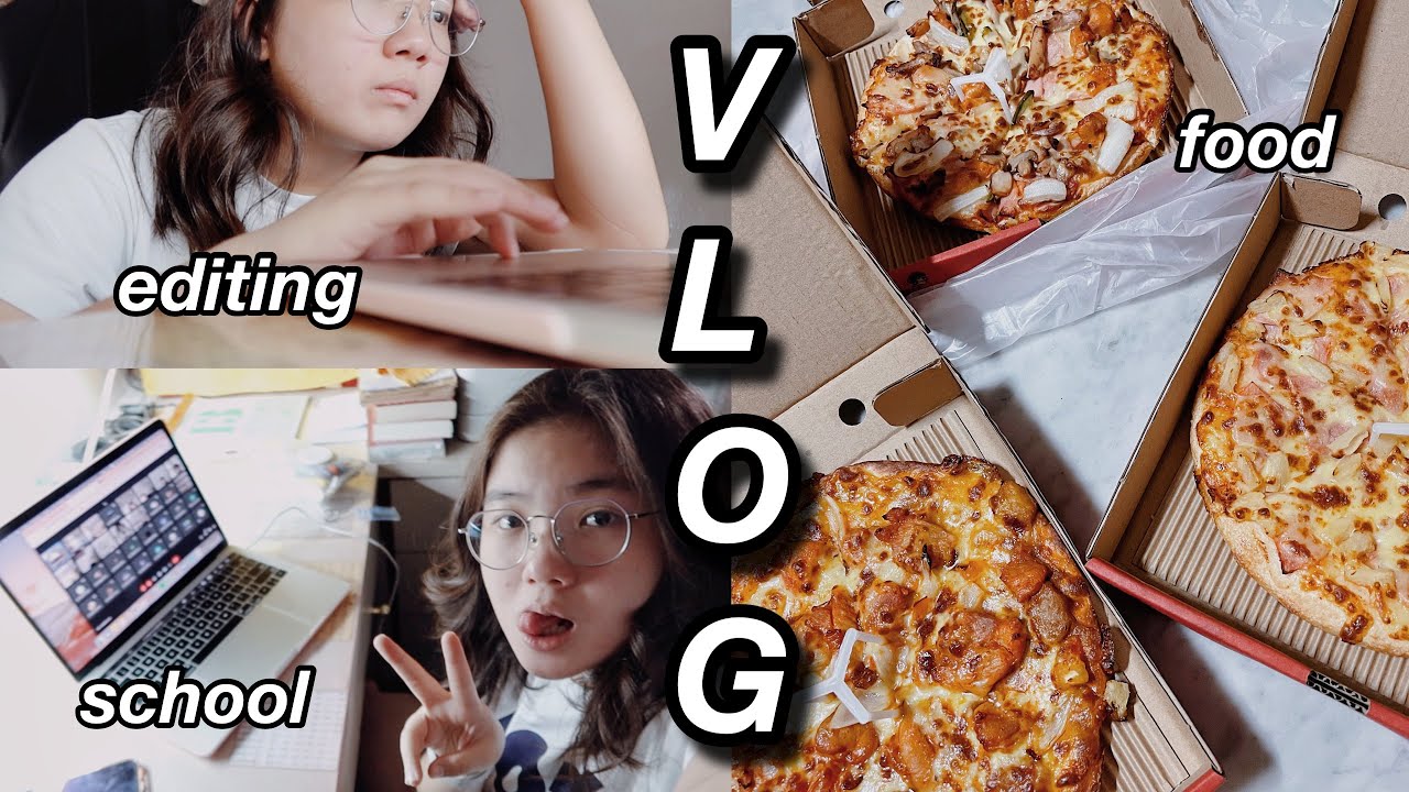 VLOG: school, editing, food + more | Megen Ang