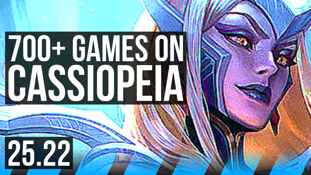 CASSIOPEIA vs YONE (MID) | 9/2/11, 700+ games, Dominating | EUW Master | 25.22