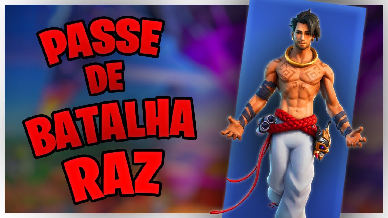 MOSTRANDO A *NOVA SKIN* RAZ & COMBOS | FORTNITE