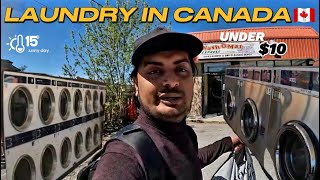 LAUNDRY SYSTEM IN CANADA | LAUNDRY IN PETERBOROUGH | HOW TO DO LAUNDRY ? | BHADRESH KATARIYA