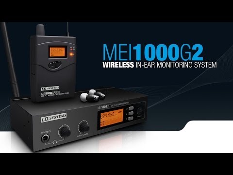 LD Systems MEI 1000 G2 Series - Wireless In-Ear Monitoring System