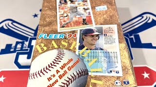 INSERTS GALORE!  1994 FLEER BASEBALL CARDS + Jack Holland Auction Preview (THROWBACK THURSDAY)