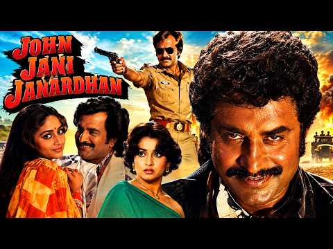 John Jani Janardhan (1984) | Rajinikanth की सुपरहिट एक्शन फिल्म 🔥 | Poonam Dhillon, Rati Agnihotri