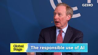 Tech innovation can outpace cyber threats, says Microsoft's Brad Smith | Global Stage | GZERO Media