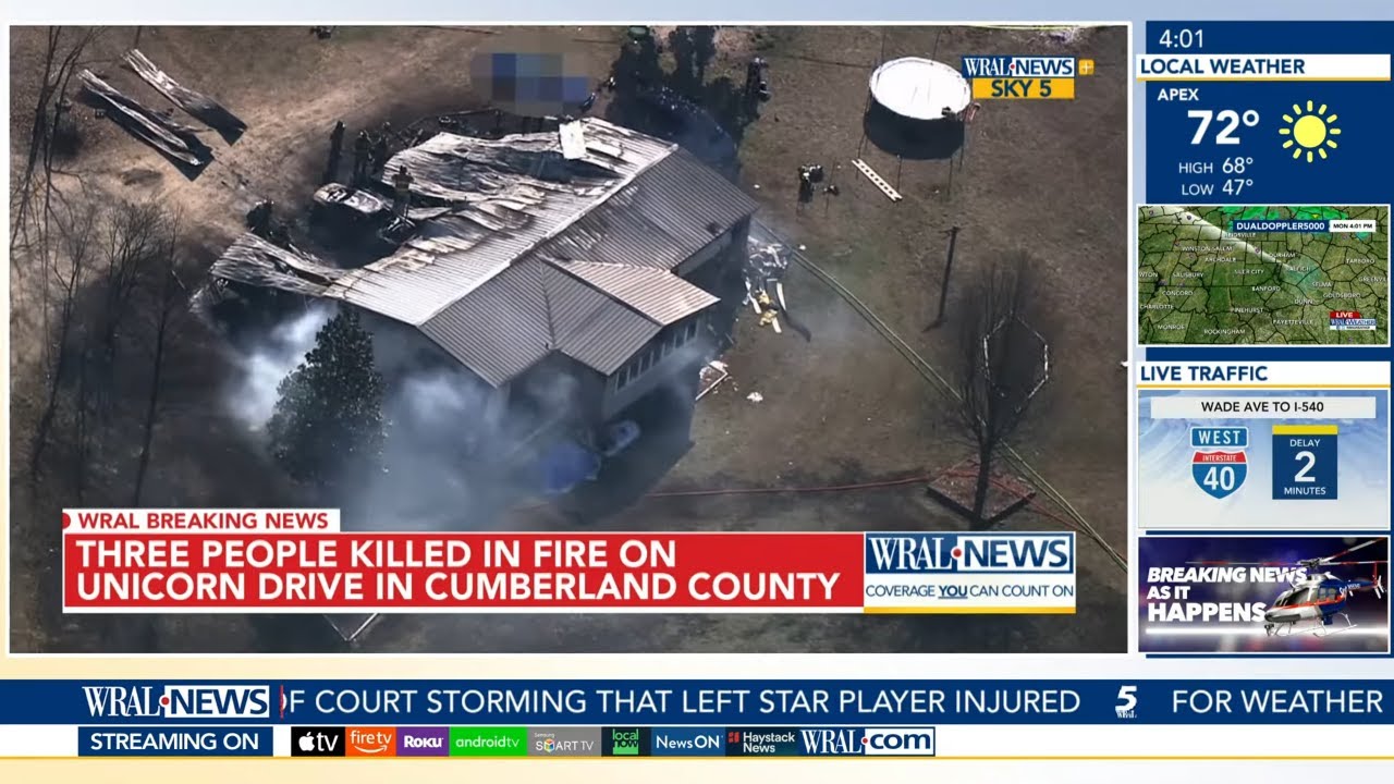 3 people killed Monday in Cumberland County house fire - YouTube