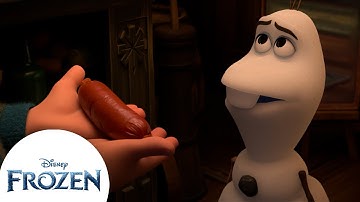 How Olaf Got His Nose | Once Upon A Snowman | Frozen