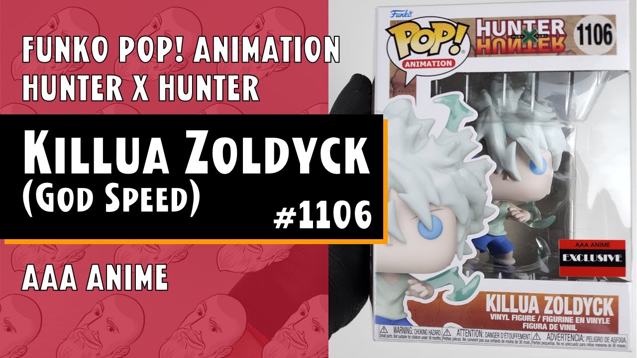 POP! Animation: Hunter X Hunter - Killua Zoldyck Godspeed W/ Chase