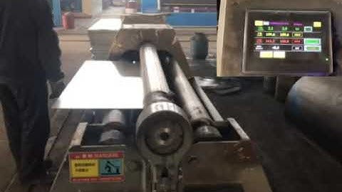 four rolls rolling machine W12-6x1500,automatic bending