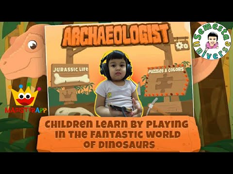 [REVIEW] MAGISTERAPP GAME FOR KIDS | PLAY & LEARN ARCHAEOLOGIST JURASSIC LIFE DINOSAURS BONE FOUND