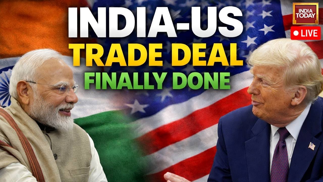 Trump Announces India Trade Deal, Cuts Tariffs To 18% After Call With Modi | Trump-Modi News LIVE