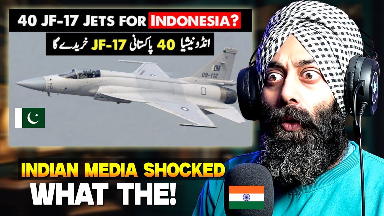 Indian Reaction on Indonesia Buying 40 JF-17 Jets from Pakistan? BIG MOVE!