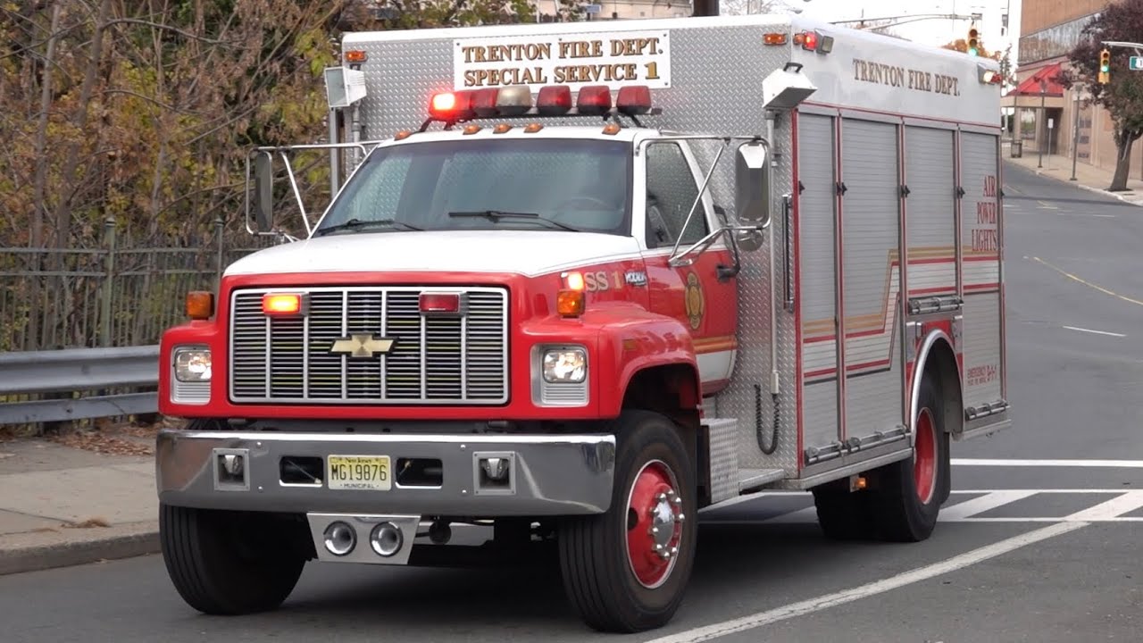Trenton Fire Department Special Service 1 Responding 11/21/21 YouTube