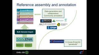 The Ensembl Protists browser at the EMBL-EBI