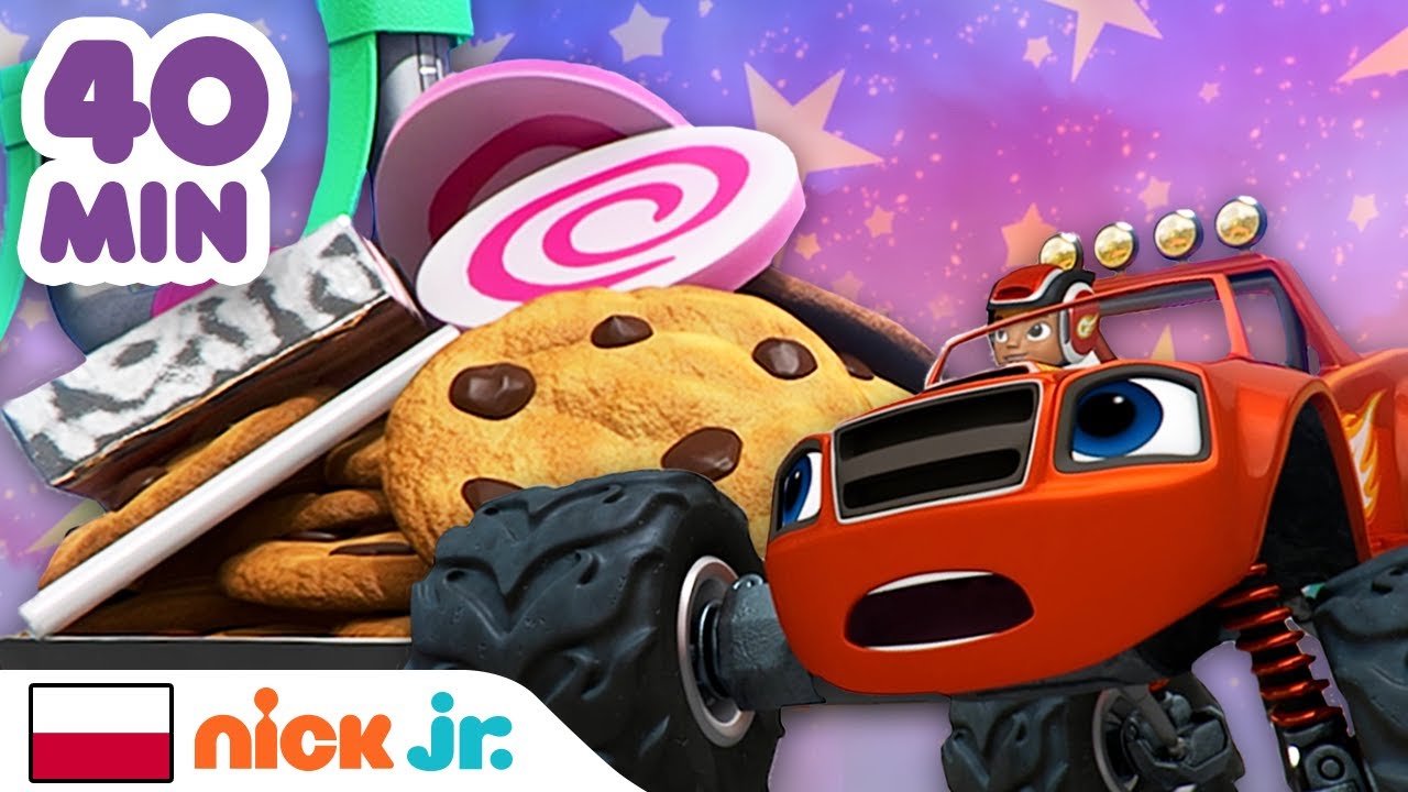 Blaze i megamaszyny | 40 minut jedzeniowych misji ratunkowych | Nick Jr.
