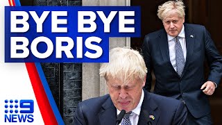 Boris Johnson resigns as British PM after three years at No. 10 | 9 News Australia