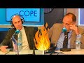 La BRONCA entre Rubiales y Tebas en Tiempo de Juego | COPE