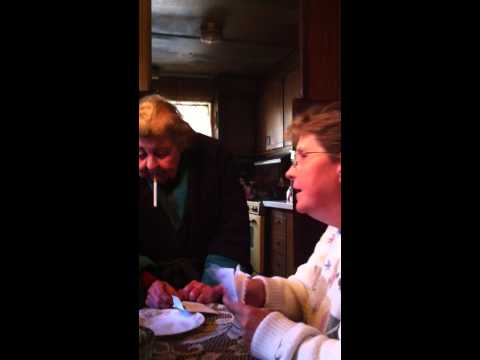 Aunt Sharon almost got a ticket......