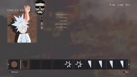 COD WW2 Rick from Rick & Morty Emblem walkthrough tutorial