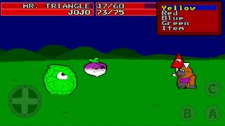 Mr. Triangle's Adventure - Android Longplay [Part 1, 1080p18fps] screenshot 1