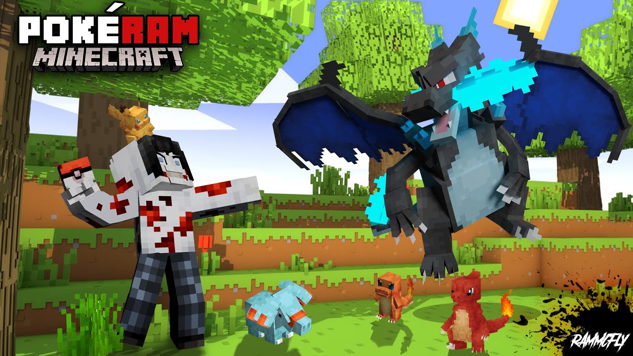 EMPIEZA mi aventura POKÉMON en MINECRAFT… y CASI LLORO 😭💔 | POKERAM