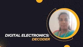 Dr.G.Arthy I Decoders I SNS Institutions