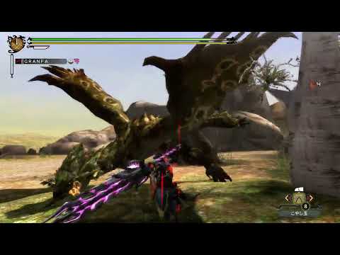 MH3G  リオレイア  G級  2分42秒  大剣  ソロ  討伐  (納刀なしver)