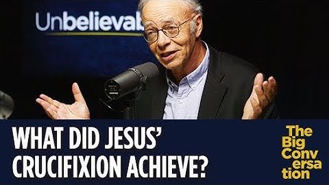 What did Jesus’ crucifixion achieve? Atheist Peter Singer vs Andy Bannister