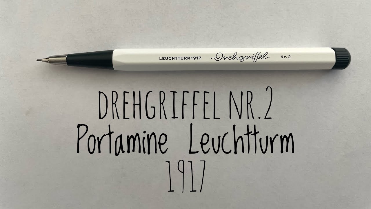 LEUCHTTURM1917 366203 Drehgriffel Nr. 1, Blu Savoia/Rosso - Penna a sfera, Bauhaus Edition