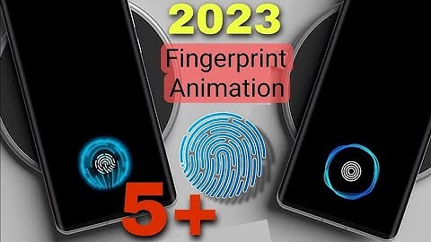 All Samsung : 5+ Fingerprint Animation Effect All Android Smartphone Screen unlock🔥 A71, A50, A52s