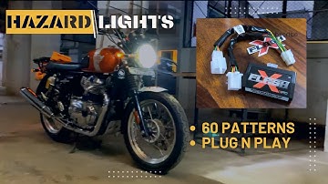 Hazard Lights Installation for Royal Enfield Interceptor 650