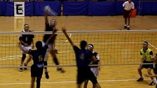 サレジオ中 vs 津軽中  第2セット  グループ戦　2019バレーボール中学選手権