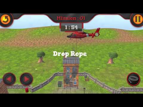 3D Helicopter Rescue Mission Game For Kids - Free