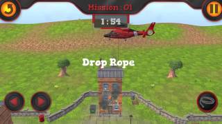 3D Helicopter Rescue For Kids screenshot 4