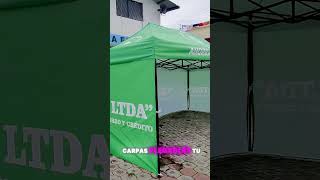 Lo que necesitas para tu negocio son carpas plegables 👀 #youtubeshorts #carpa #publicidad