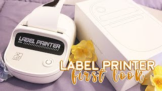 T20 Label Printer | Unboxing & Trying it Out | Collab w/ @HPRT_Printer