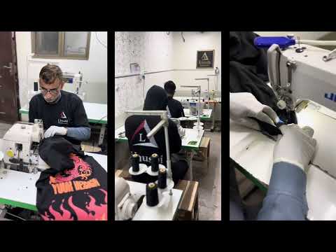 Video: garment stitching at the Linushi factory