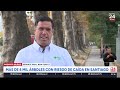 Sistema frontal: Más de 4 mil árboles con riesgo de caída en Santiago | 24 Horas TVN Chile