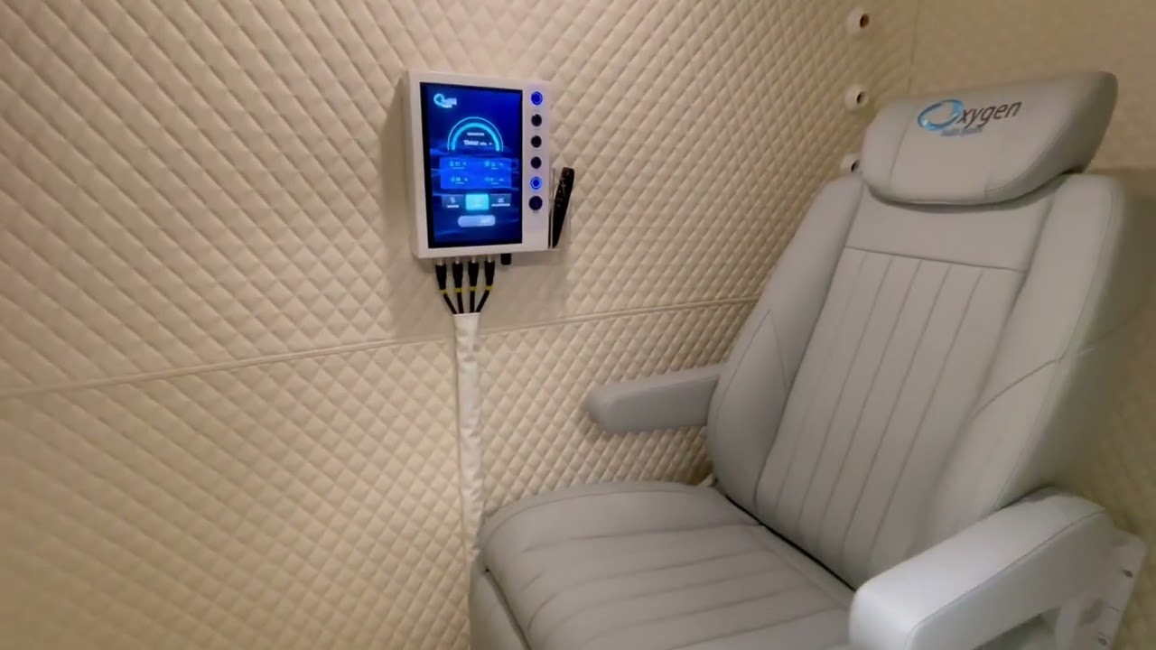 Entering the Hyperbaric Oxygen Therapy Chamber