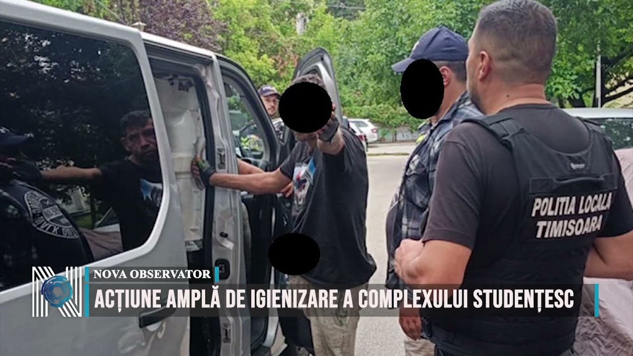 ACȚIUNE AMPLĂ DE IGIENIZARE A COMPLEXULUI STUDENȚESC ACȚIUNE AMPLĂ DE IGIENIZARE A COMPLEXULUI STUDENȚESC